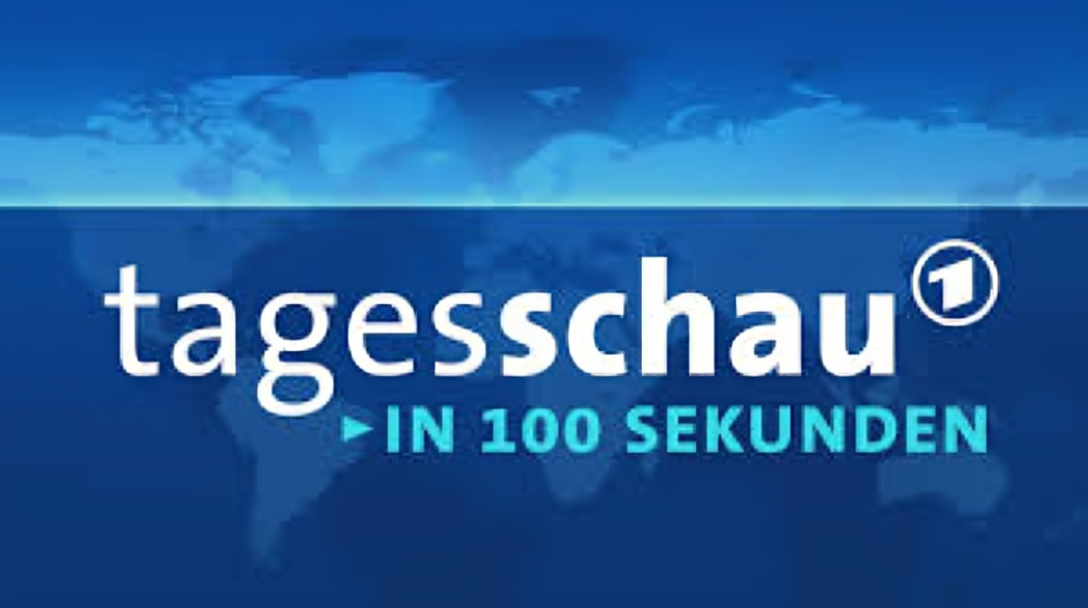 Tagesschau 100 Die kompakte Nachrichtenübersicht in nur 100 Sekunden Tagesschau 100